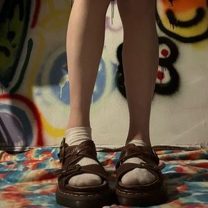 Vintage Doc Martens Leather Sandals